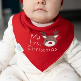 My First Christmas White Bib (Copy)
