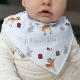 Christmas Red Snowman Bib (Copy)