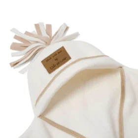 Star Fleece Baby Wrap Blanket- 0-6m – Beige