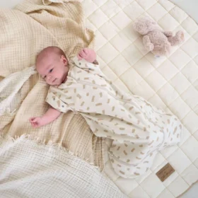 Little Dreamers Luxury Organic Swaddle Bag (0-3 Months)