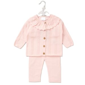 Baby Girls Knitted 2 Piece Outfit