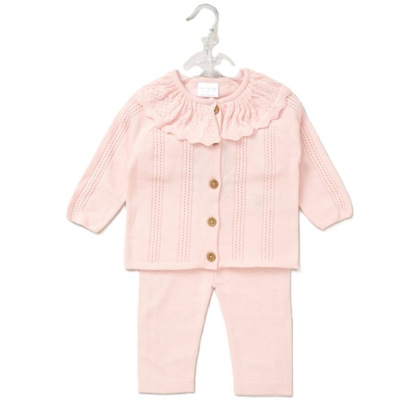 Baby Girls Knitted 2 Piece Outfit