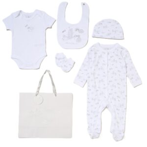 Baby Unisex "little Star" 6 Piece Mesh Bag Gift Set (Copy)