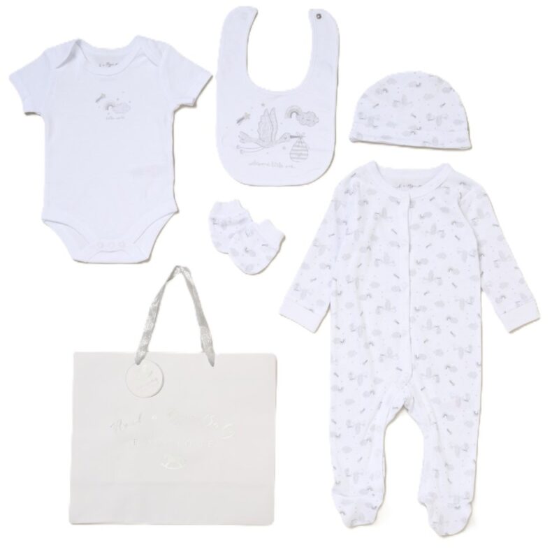 Baby Unisex "little Star" 6 Piece Mesh Bag Gift Set (Copy)