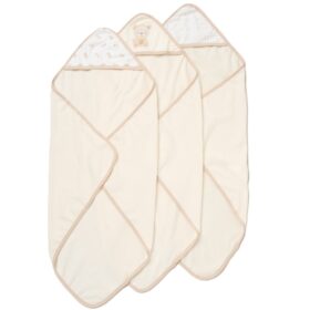 Baby Bear 6 Piece Hooded Towels & Washcloths Bath Time Set