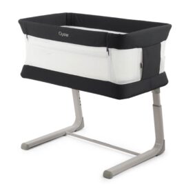 Oyster Wiggle Crib – Co-Sleeper- Carbonite