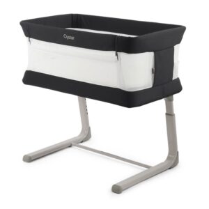 Oyster Wiggle Crib – Co-Sleeper- Carbonite