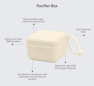 Bibs Pacifier Box - Matcha