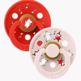 Bibs X Moomin Colour Dummies 2 Pack Dancing - Candy Apple Mix