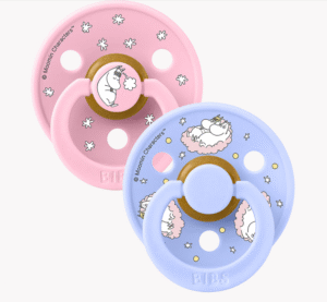Bibs X Moomin Colour Dummies 2 Pack Dreaming- Baby Pink Mix