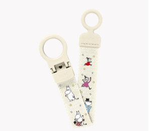 Bibs X Moomin Dummy Clip Loop - Ivory