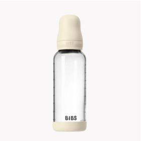 Bibs Baby Glass Bottle Set 240ml Latex – Ivory
