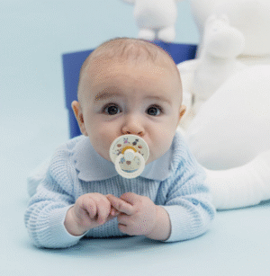 Bibs X Moomin Colour Dummy & Loop Clip Gift Set - Ivory/sage