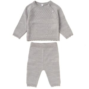 Baby Boys Knitted 2 Piece Outfit