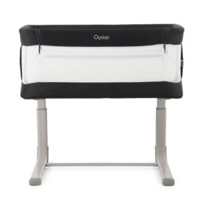 Oyster Wiggle Crib – Co-Sleeper- Carbonite