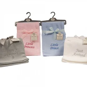 Just Arrived Baby Cellular Blanket