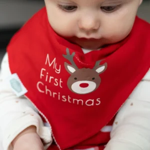 My First Christmas White Bib (Copy)