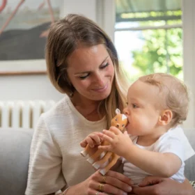 Sophie La Girafe® – Fanfan The Fawn Natural Rubber Teether Toy