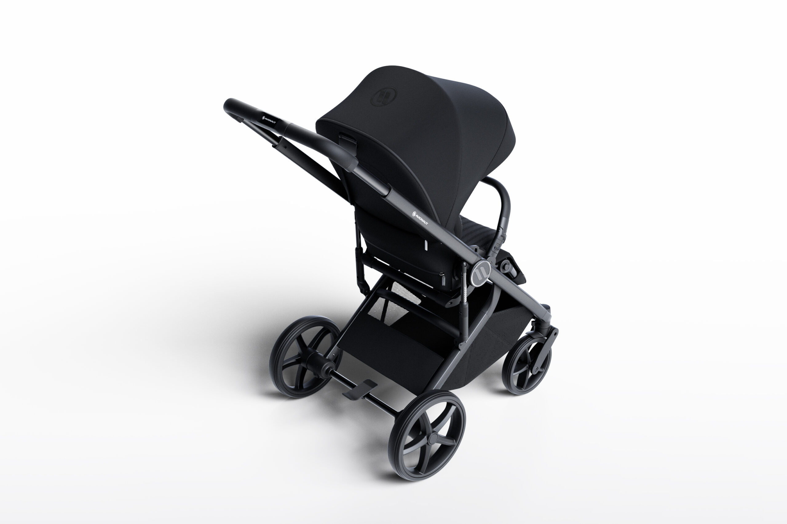 Avionaut Sirius 2 In 1 Pram System- Black Avionaut Sirius 2 In 1 Pram System- Black