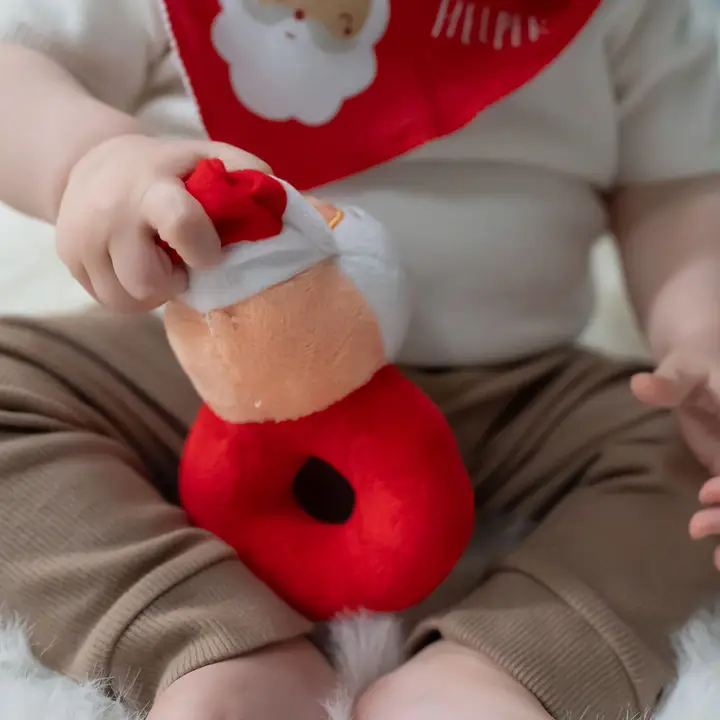 My First Christmas Santa Plush Baby Rattle My First Christmas Santa Plush Baby Rattle