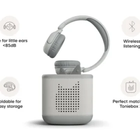 Toniebox 2 Bluetooth Headphones – Moon Grey