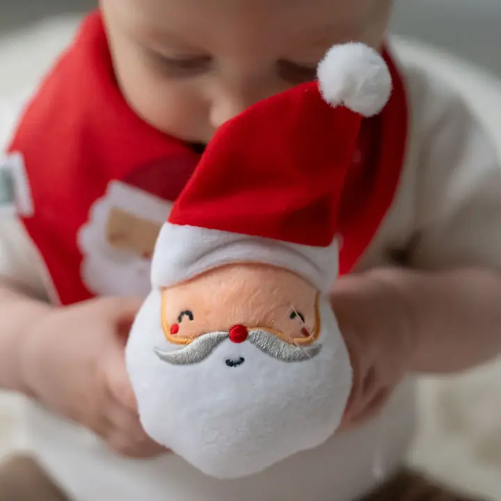 My First Christmas Santa Plush Baby Rattle My First Christmas Santa Plush Baby Rattle
