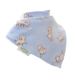Cuddly Blues Dribble Bib Set