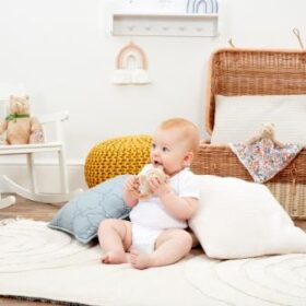 Disney Classic Pooh Always And Forever Wooden Ring Rattle