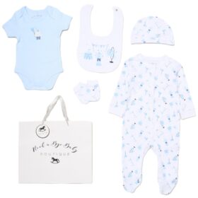 Baby Boys Circus 6 Piece Mesh Bag Gift Set (Copy)