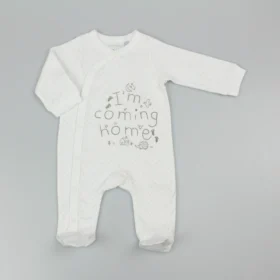 Baby ” Born In 2026″ Cotton Sleepsuit (Copy)