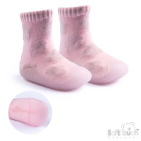 Sock Shoes- Dusty Pink Floral