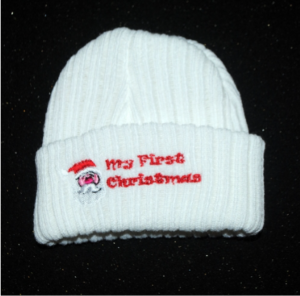 My First Christmas Hat- 6-12m