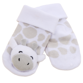 Teddy Socks With Rattle (0-12 Months) (Copy)