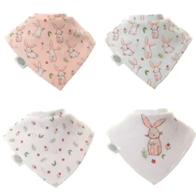 Bunnies Dribble Bib Set