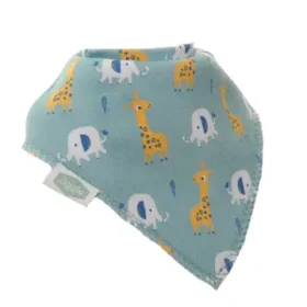 Savanna Animals Dribble Bib Set