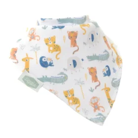 Savanna Animals Dribble Bib Set