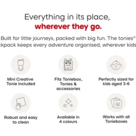 Tonies Backpack With Creative Mini- Red