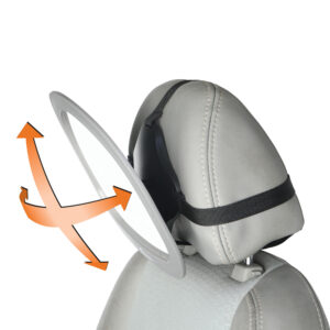 Dreambaby Adjustable Car Backseat Mirror Grey