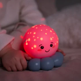 Cloud B Twinkles To Go Octo® Nightlight- Pastel Blue