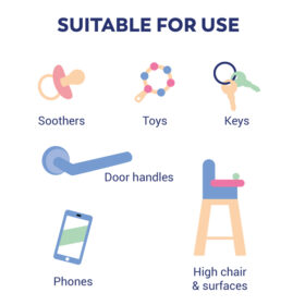 Milton Antibacterial Surface Wipes 30pk