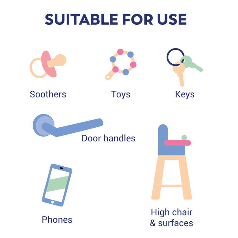 Milton Antibacterial Surface Wipes 30pk Milton Antibacterial Surface Wipes 30pk