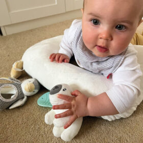 Nuby Penguin Tummy Time Pillow