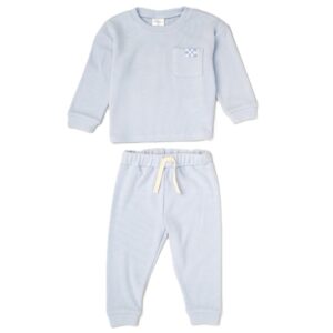 Brushed Rib Sweatshirt & Jog Pant Outfit
