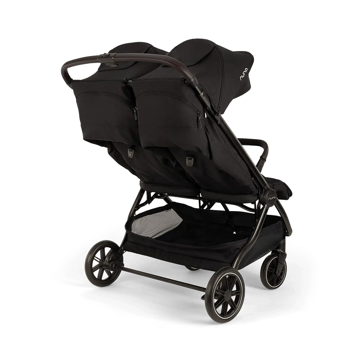 Nuna trvl dubl Side-By-Side stroller – Caviar Nuna trvl dubl Side-By-Side stroller – Caviar