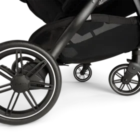 Nuna trvl dubl Side-By-Side stroller – Caviar