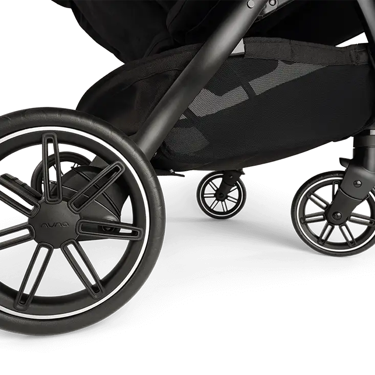Nuna trvl dubl Side-By-Side stroller – Caviar Nuna trvl dubl Side-By-Side stroller – Caviar