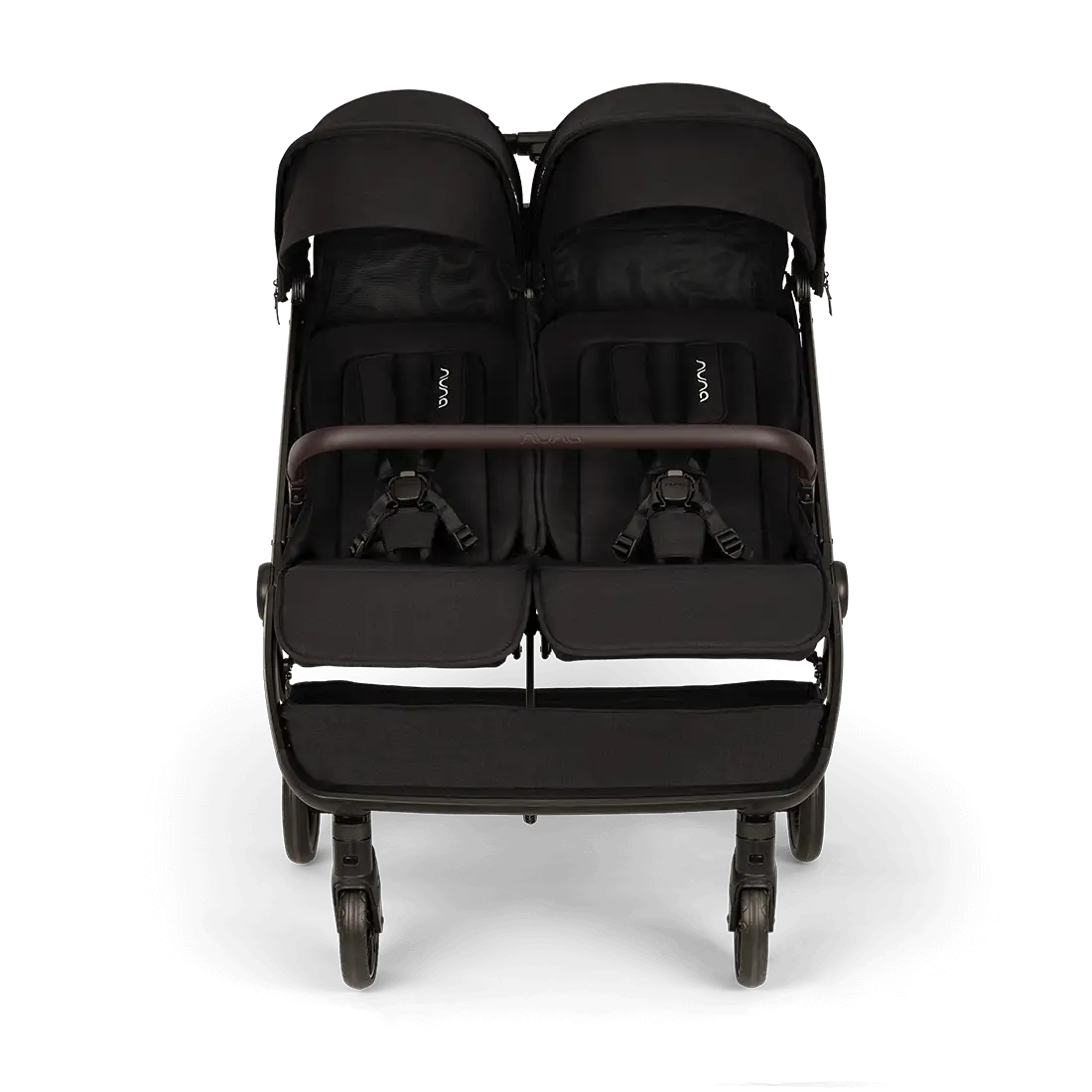 Nuna trvl dubl Side-By-Side stroller – Caviar Nuna trvl dubl Side-By-Side stroller – Caviar