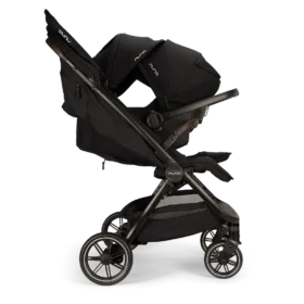 Nuna trvl dubl Side-By-Side stroller – Caviar