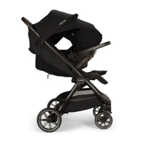 Nuna trvl dubl Side-By-Side stroller – Caviar
