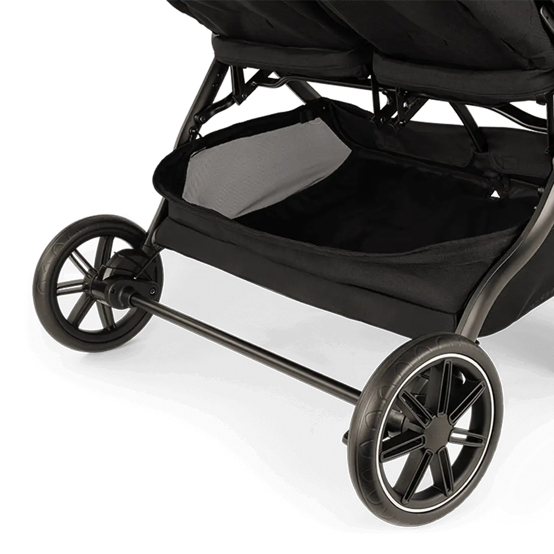 Nuna trvl dubl Side-By-Side stroller – Caviar Nuna trvl dubl Side-By-Side stroller – Caviar